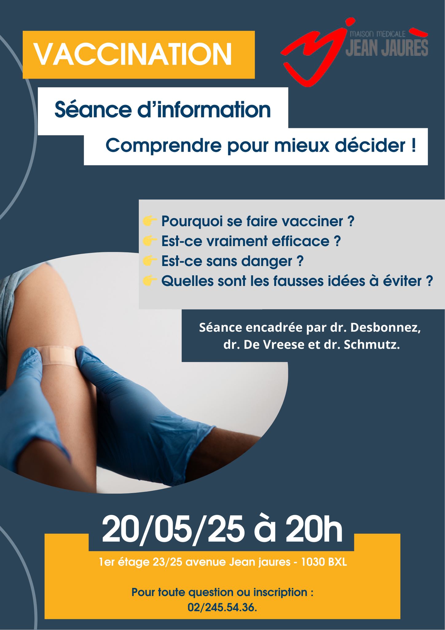 Séance information sur la vaccination